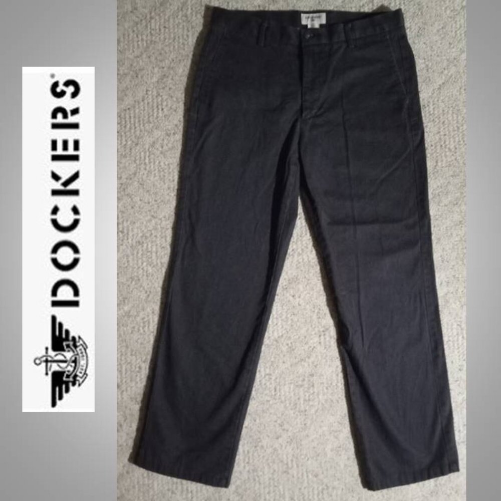 Dockers slim fit  Men's blue grey pants size 32x30